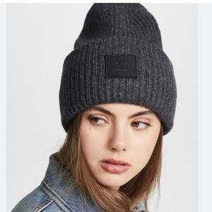 Acne Studios beanie 56cm Pansy L Face